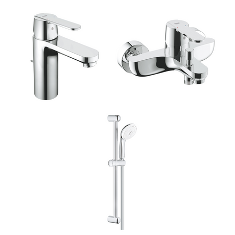 德國 GROHE GET 超值浴室龍頭套裝 B2-hong-kong