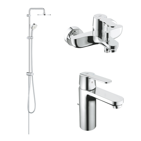 德國 GROHE GET 超值浴室龍頭套裝 B4-hong-kong