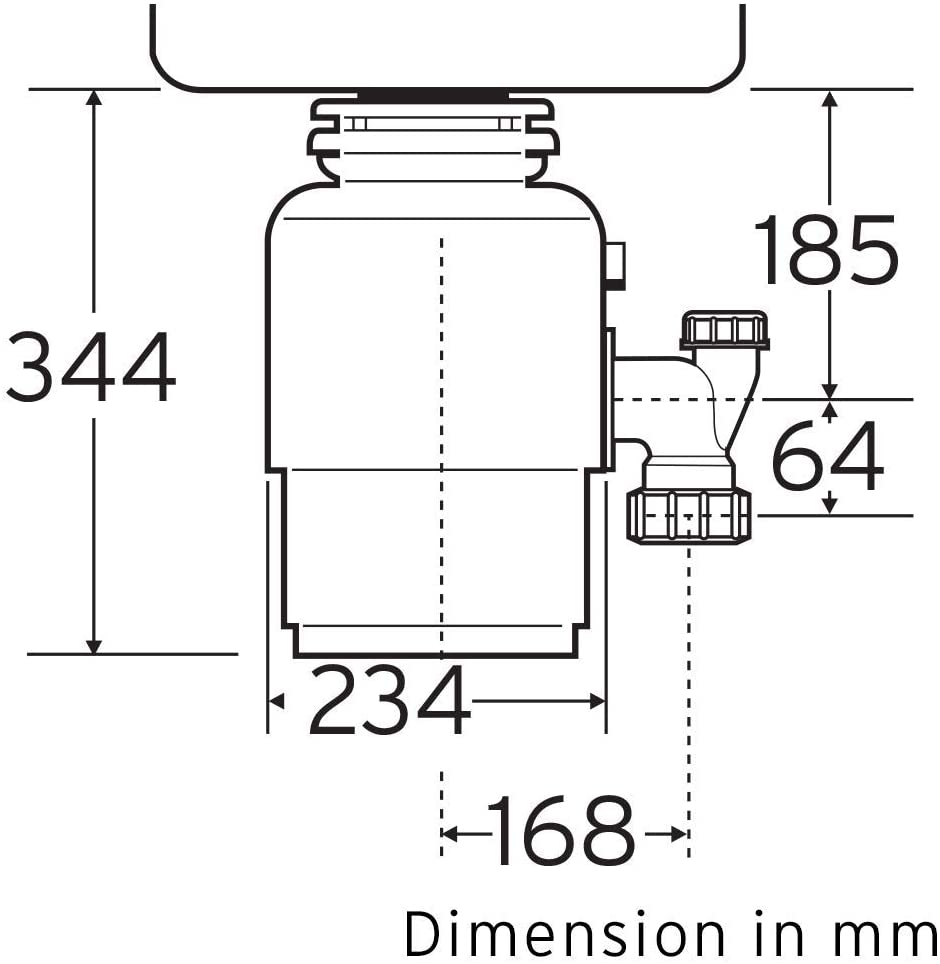 Emerson InSinkErator Evolution 200 廚餘機-hong-kong