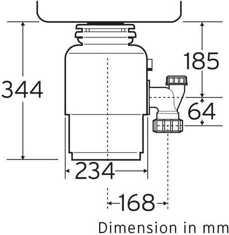 Emerson InSinkErator Evolution 200 廚餘機-hong-kong