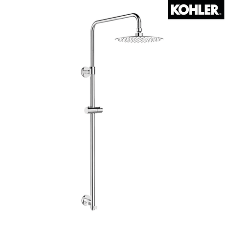 KOHLER K-12969T-C-CP STRAIGHT 10” 圓形淋浴柱-hong-kong