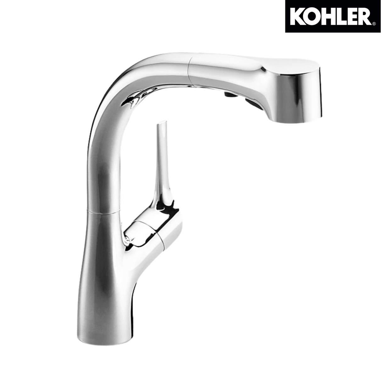 KOHLER K-13963T-C4-CP ELATE 外抽拉式廚房龍頭-hong-kong