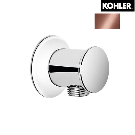 Kohler K-16381T-RGD ROUND CONNECTION 圓形掛牆式連接器 (玫瑰金色)-hong-kong