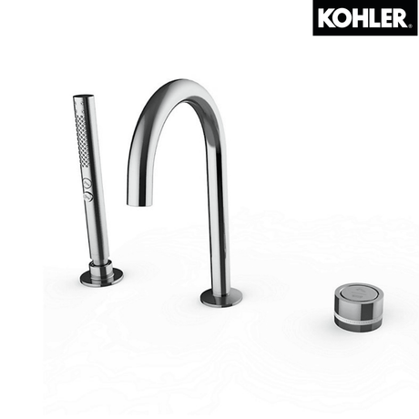KOHLER K-22328T-7-CP DTV MODE 缸邊式浴缸花灑龍頭組合套裝-hong-kong