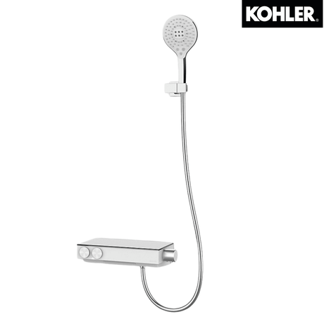 KOHLER K-23748T-9-CP URBANITY 掛牆式恆溫浴缸花灑龍頭-hong-kong