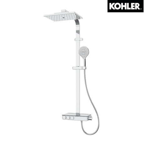 KOHLER K-23751T-9-CP URBANITY+ 恆溫三路 出水淋浴柱-hong-kong