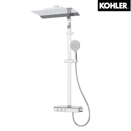 KOHLER K-23752T-9-CP URBANITY+ 恆溫三路 出水淋浴柱-hong-kong