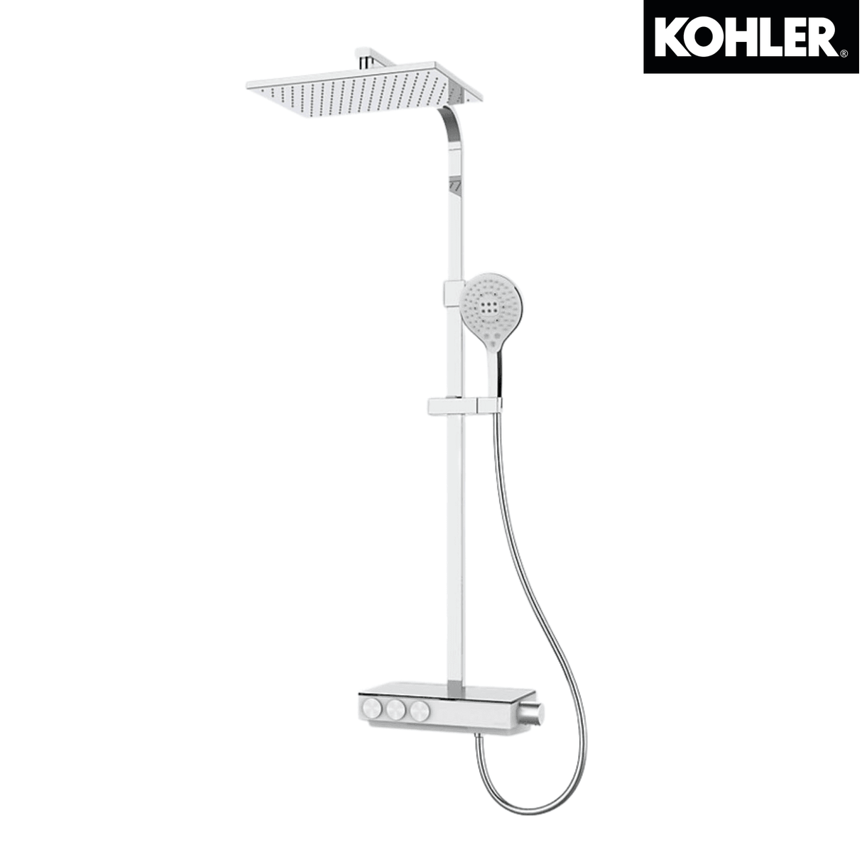 KOHLER K-23860T-9-CP URBANITY+ 恆溫三路 出水淋浴柱-hong-kong