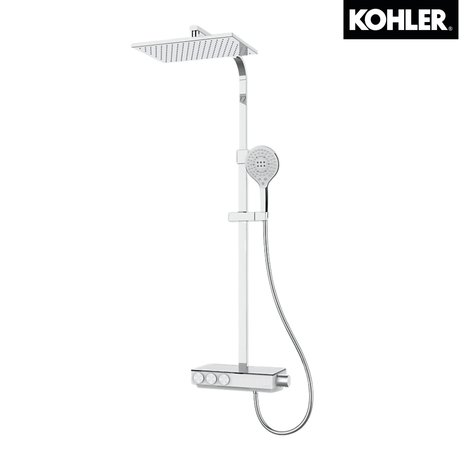 KOHLER K-23860T-9-CP URBANITY+ 恆溫三路 出水淋浴柱-hong-kong