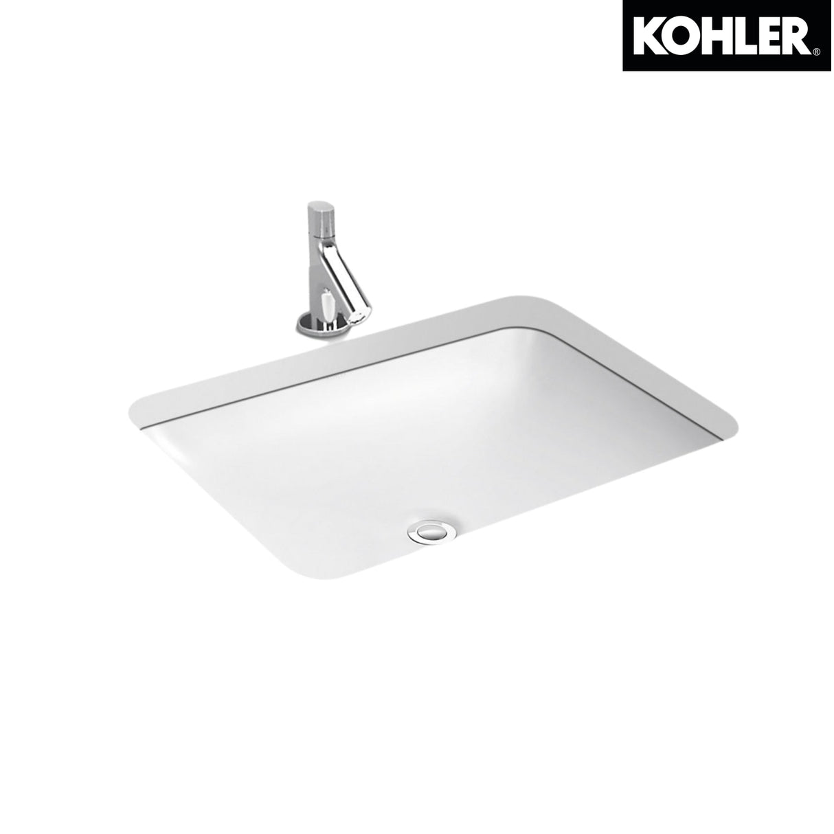 KOHLER K-2949T-0 FOREFRONT 22” 檯下式浴室面盆-hong-kong