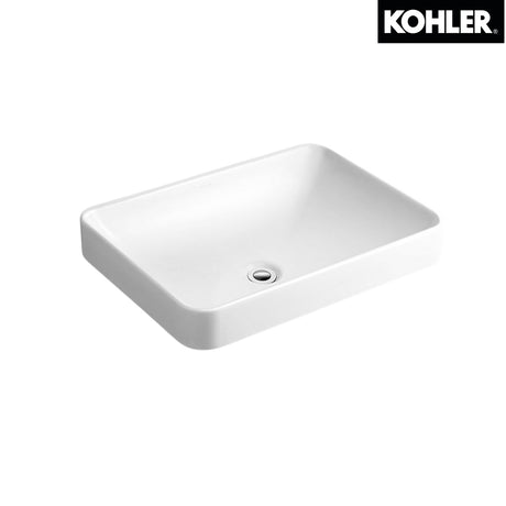 KOHLER K-5373T-0 FOREFRONT 23"長方形檯上式面盆-hong-kong