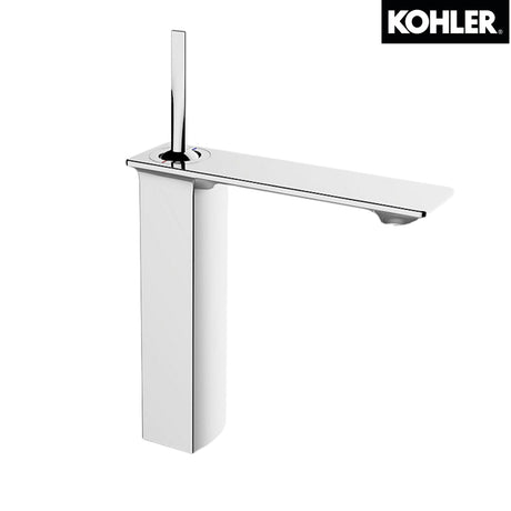 Kohler K-72843K-4-CP STANCE 高身面盆龍頭-hong-kong