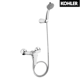 KOHLER K-7685T-4-CP JULY 掛牆式淋浴龍頭 (包括多功能手持花灑及插座)-hong-kong