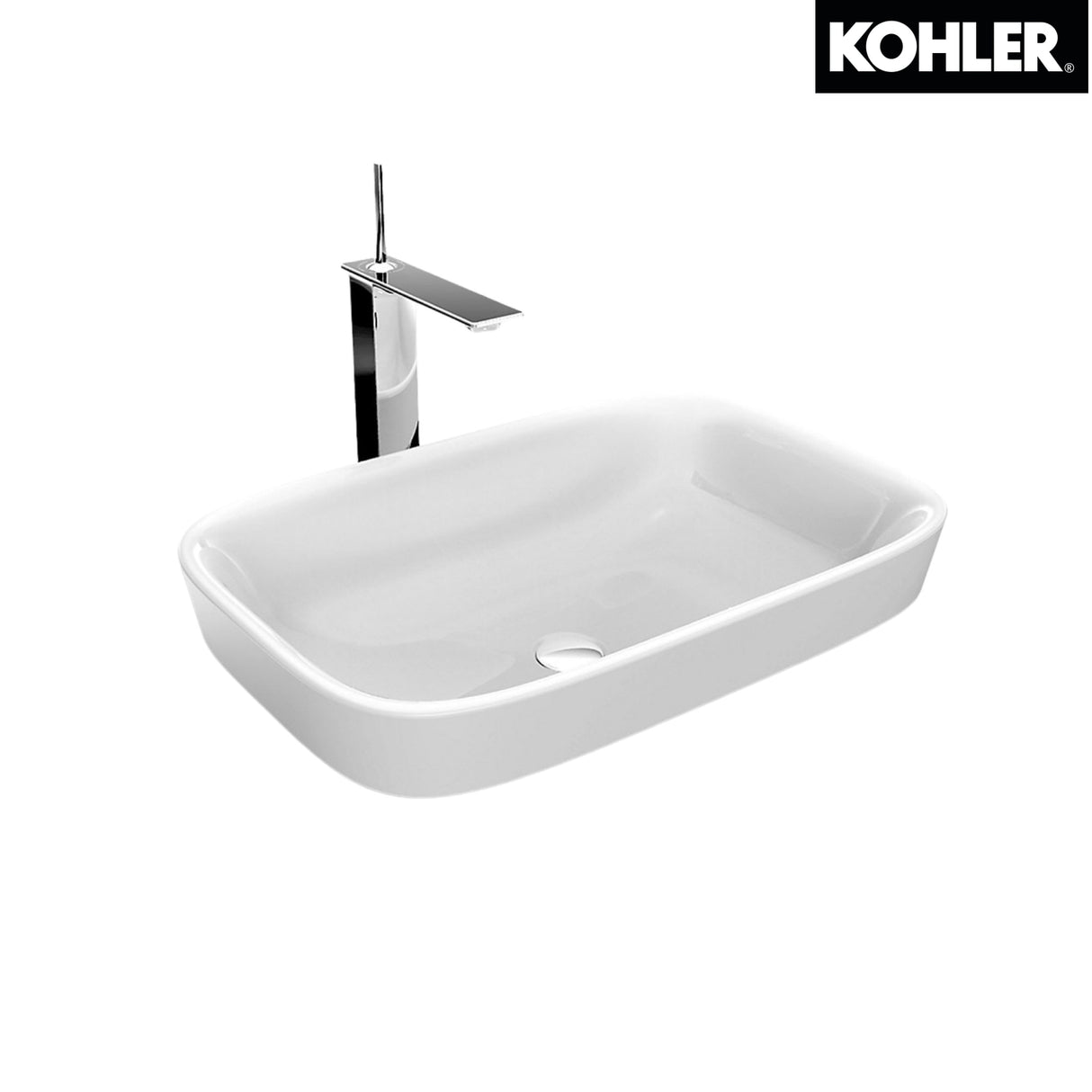 Kohler K-77762T-0 MODERN LIFE 24"檯上式面盆-hong-kong