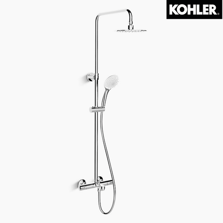 KOHLER K-99741K-C9-CP JULY 恒溫三出水淋浴柱-hong-kong