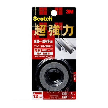 3M – 超強力雙面膠貼 – 金屬用 KKD-12-hong-kong