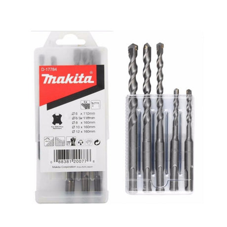 Makita 牧田 D-17784 四坑鑽咀套裝 (5件裝)-hong-kong