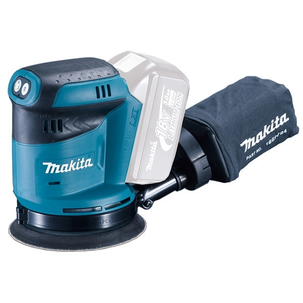 Makita 牧田 DBO180Z 18V 鋰電充電式平板軌道砂光機 (淨機)-hong-kong