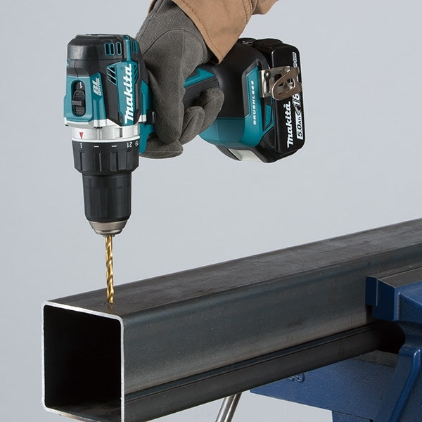 Makita 牧田 DDF484SYE 18V 鋰電充電式起子電鑽 (無碳刷馬達) (1.5Ah電池)-hong-kong