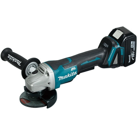 Makita 牧田 DGA408Z 18V 鋰電充電式角向磨光機 (無碳刷馬達) (淨機)-hong-kong