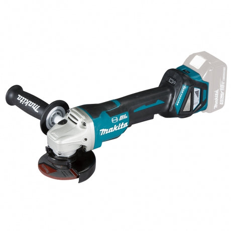 Makita DGA417Z 充電式角向磨光機100毫米(安全開關)(可調速)(無碳刷馬達)(鋰18V)(淨機)-hong-kong