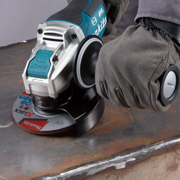 Makita DGA419Z 18V 充電式角向磨光機100毫米 (X-LOCK) (淨機)-hong-kong