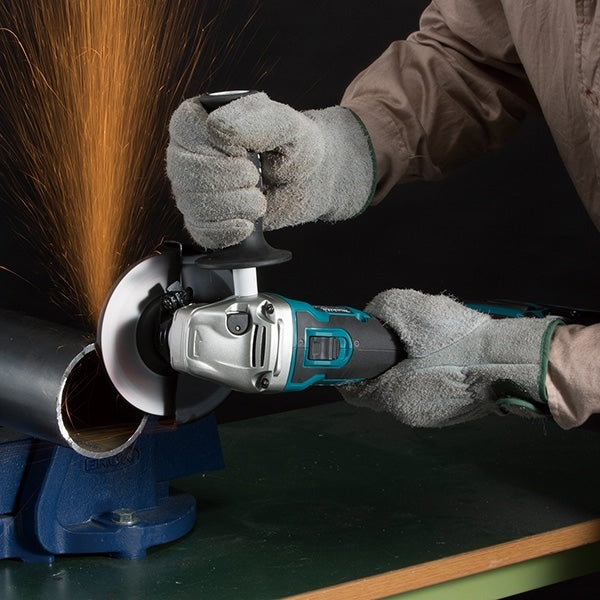 Makita DGA506Z 充電式角向磨光機125毫米(側開關)(電子剎車)(無碳刷馬達)(鋰18V)(淨機)-hong-kong