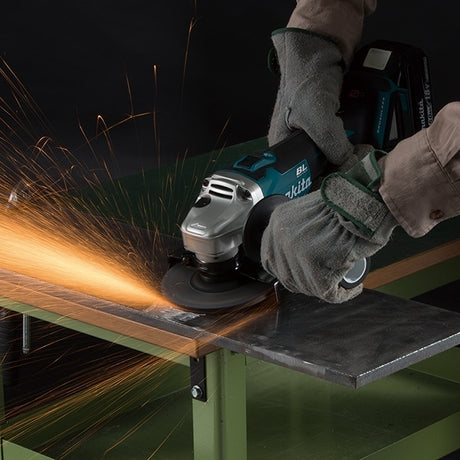 Makita DGA506Z 充電式角向磨光機125毫米(側開關)(電子剎車)(無碳刷馬達)(鋰18V)(淨機)-hong-kong