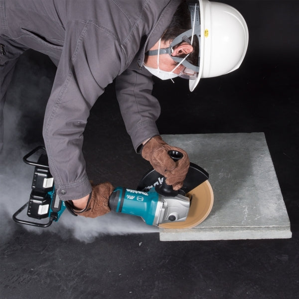Makita DGA900Z 充電式角向磨光機230毫米(安全開關)(電子剎車)(無碳刷馬達)(鋰18VX2)(淨機)-hong-kong