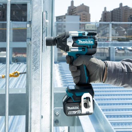 Makita 牧田 DTW700RTJ 充電式扳手 (5.0Ah套裝)-hong-kong