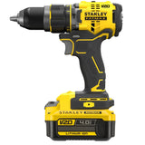 美國 STANLEY 史丹利 SFMCD721M2K-QW V20 充電式無刷衝擊電鑽 (2電1充套裝)-hong-kong