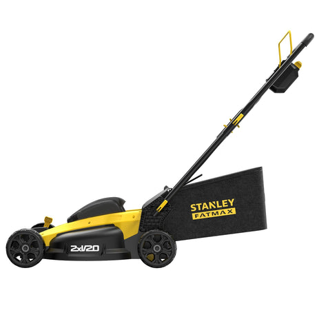 美國 STANLEY 史丹利 SFMCMW2651M-GB V20 充電式剪草機 (2電1充套裝)-hong-kong