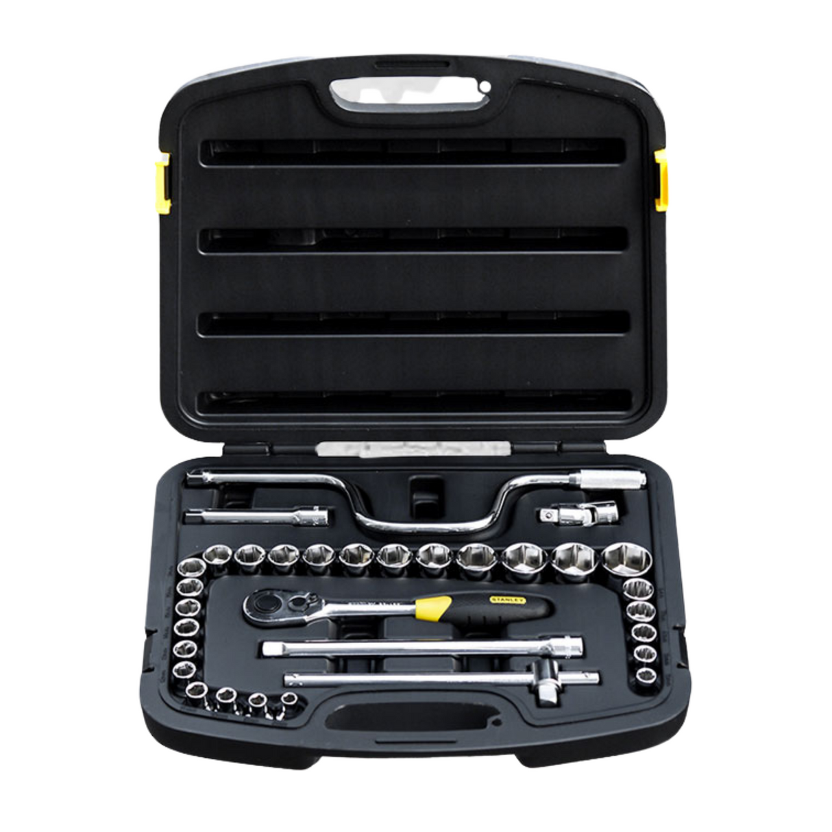 STANLEY 史丹利 89-509-22 43件套12.5mm公英制套筒+棘輪扳手套裝-hong-kong