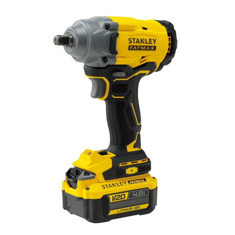 美國 STANLEY 史丹利 SBW920M2K-B1 V20 充電式無刷衝擊扳手 (2電1充套裝)-hong-kong