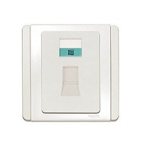 Schneider 施耐德 – 單位RJ45八線電腦插座 E3031RJ5E WW / E3031RJ5E GS-hong-kong
