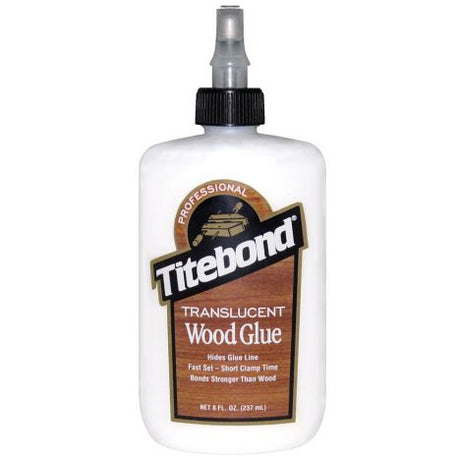 美國 TITEBOND 泰特邦 TRANSLUCENT WOOD GLUE 半透明快乾木膠水-hong-kong