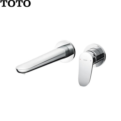 TOTO TLS04309B 銅合金壁式單柄雙控暗裝洗面器水嘴-hong-kong