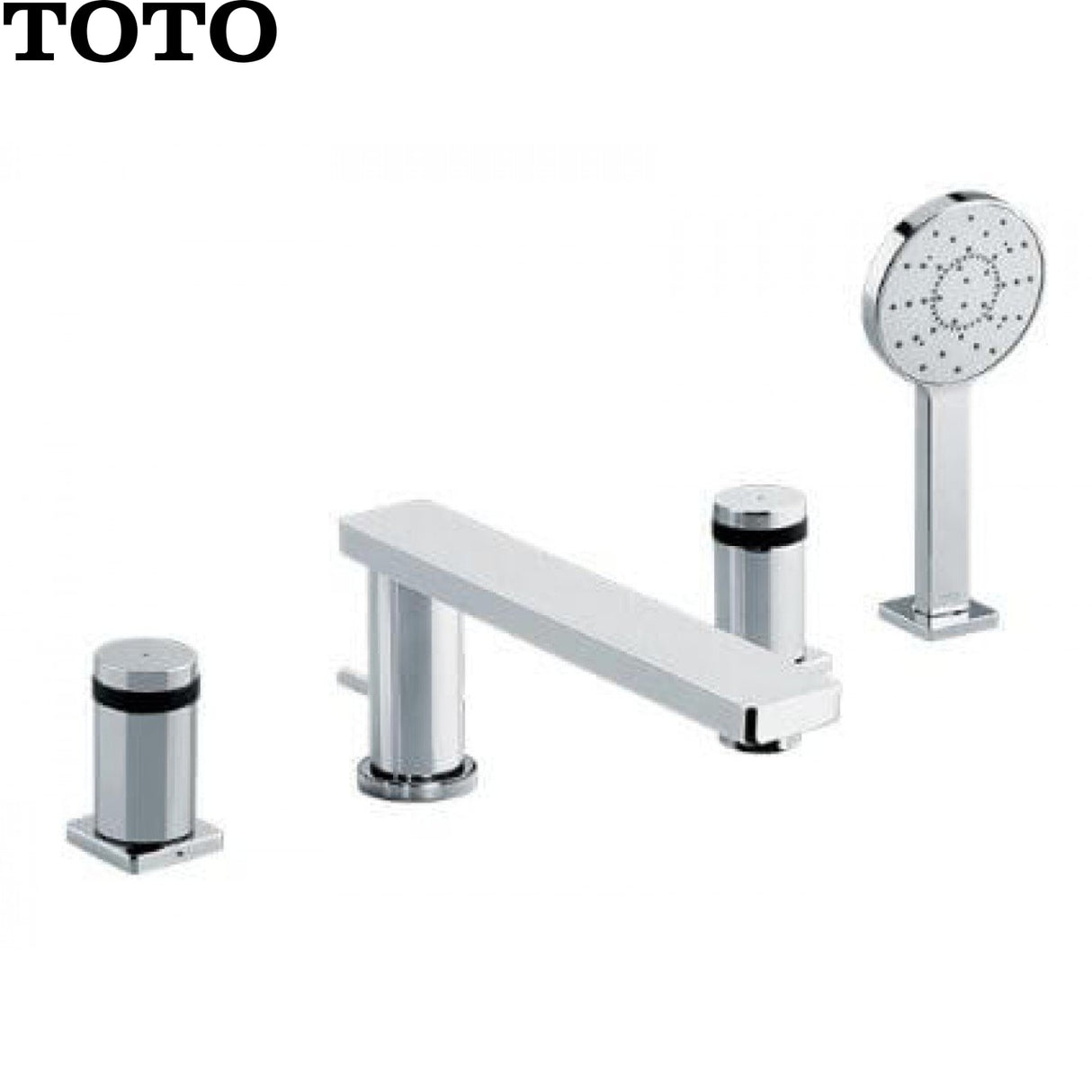 TOTO TX447SMBR Deck Mounted 4 Holes Combination Bath-hong-kong