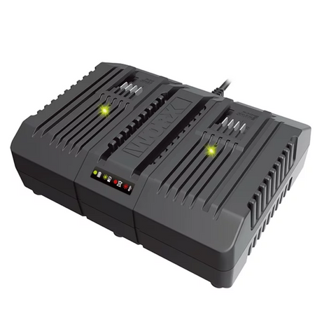 WORX WA3883 20V 4A 雙位充電器 (橙色電使用)-hong-kong