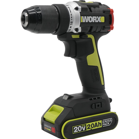 Worx 威克士 WU182 20V 無碳刷電鑽-hong-kong