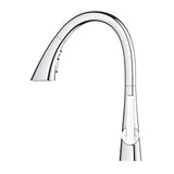 德國 GROHE 32294002 Zedra Triple Spray 拉出式廚房龍頭-hong-kong