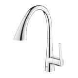 德國 GROHE 32294002 Zedra Triple Spray 拉出式廚房龍頭-hong-kong