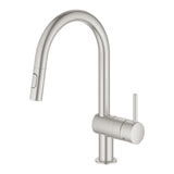 德國 GROHE 32321DC2 Minta C型拉出式廚房龍頭連花灑噴頭-hong-kong