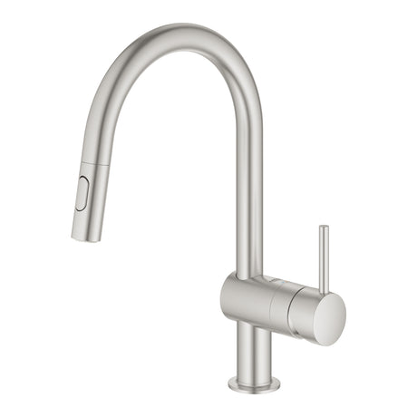 德國 GROHE 32321DC2 Minta C型拉出式廚房龍頭連花灑噴頭-hong-kong
