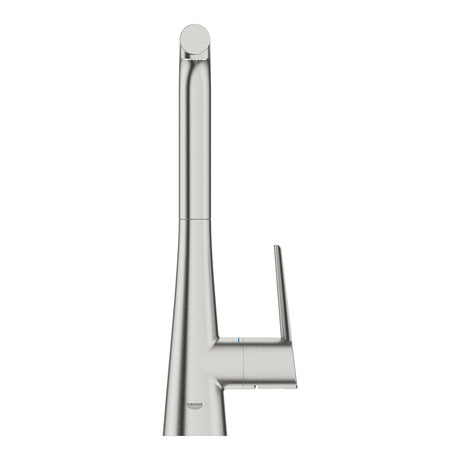 德國 GROHE 32553DC2 Zedra 拉出式廚房龍頭 (拉絲)-hong-kong