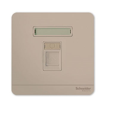 Schneider 施耐德 – 單位RJ45數據插座,Keystone面板備防塵活門(不連模塊) E8331RJS WE / E8331RJS WG / E8331RJS WD-hong-kong