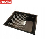 FRANKE KNG 120 (125.0529.874) Kubus 2 花崗岩 檯底 雙星盆 760x460mm 極光白-hong-kong