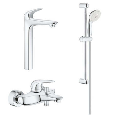 德國 GROHE 23719003+23726003+27644001 超值浴室龍頭套裝C2-hong-kong