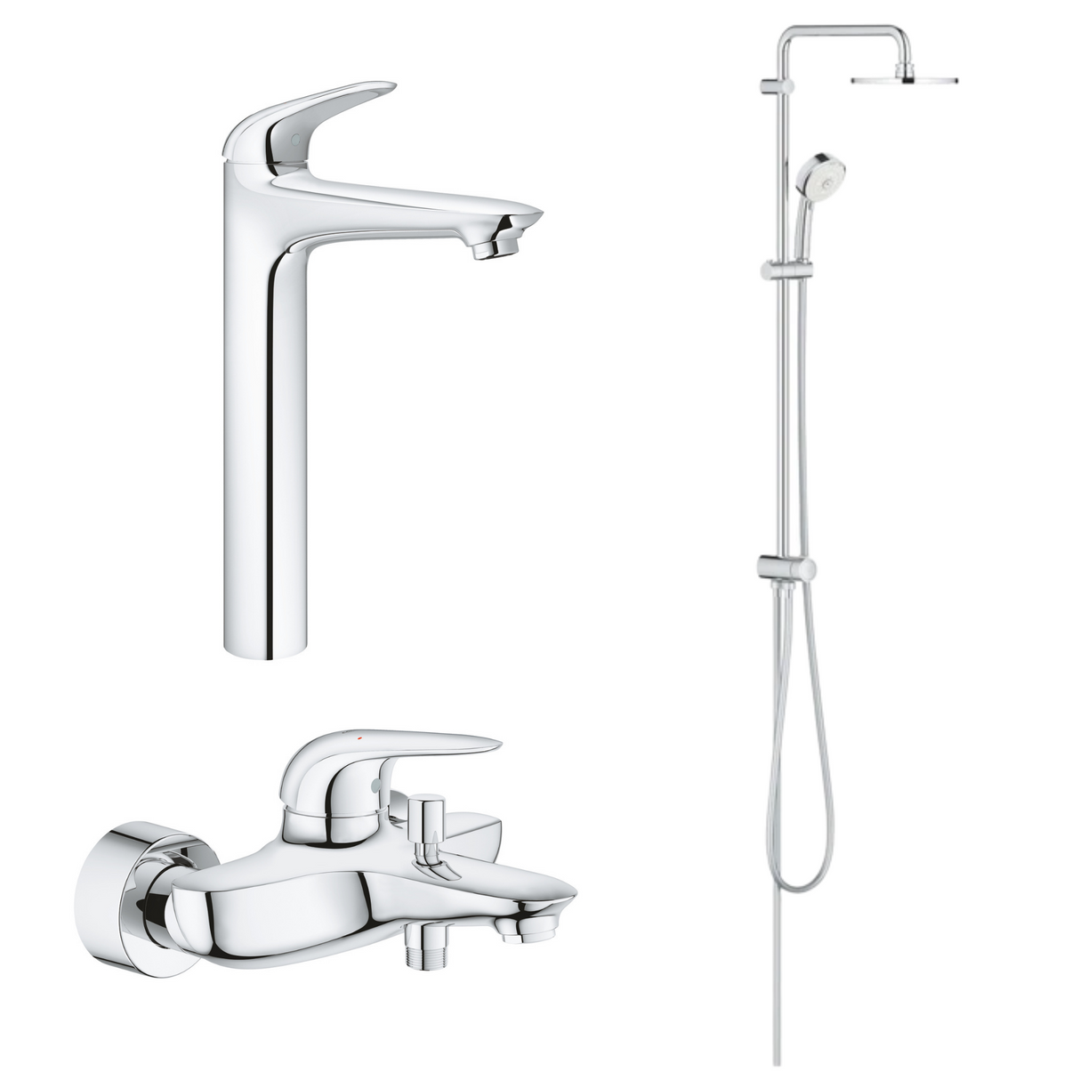 德國 GROHE 23719003+23726003+26453001 超值浴室龍頭套裝C4-hong-kong