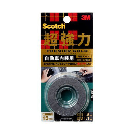 3M – 超強力雙面膠貼 – 汽車內部用 KCR-15-hong-kong